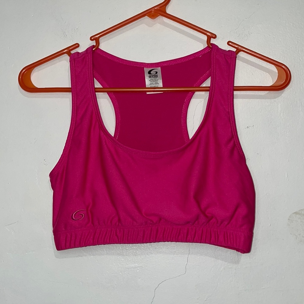 (2/$15) Size S Women’s Pink GTM Sports Bra